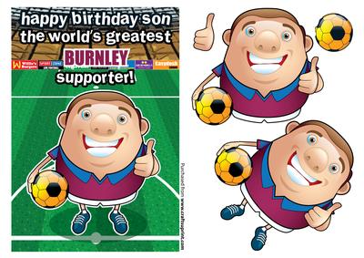 Burnley Football Club Happy Birthday Son