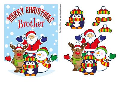 Merry Christmas Brother Santa & Friends
