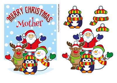 Merry Christmas Mother Santa & Friends