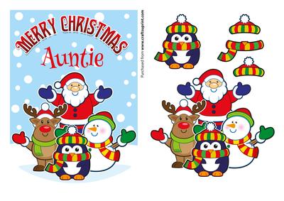 Merry Christmas Auntie Santa & Friends
