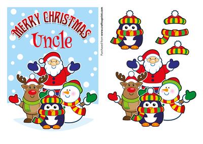 Merry Christmas Uncle Santa & Friends