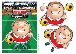 Arsenal Football Club Happy Birthday Son
