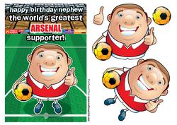 Arsenal Football Club Happy Birthday Nephew