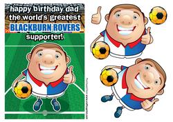 Blackburn Football Club Happy Birthday Dad