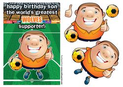 Wolverhampton Wanderers Football Club Happy Birthday Son