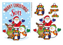 Merry Christmas Son Santa & Friends
