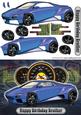 Happy Birthday Brother Lamborghini Embolado Blue