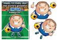 Chelsea Football Club Happy Birthday Dad