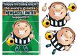 Newcastle United Football Club Happy Birthday Uncle
