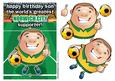 Norwich City Football Club Happy Birthday Son
