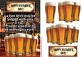 Happy Father's Day Pints of Beer