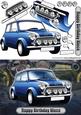 Happy Birthday Niece Mini Classic Blue