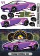 Happy Birthday Son Lamborghini Embolado Purple