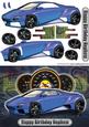 Happy Birthday Nephew Lamborghini Embolado Blue
