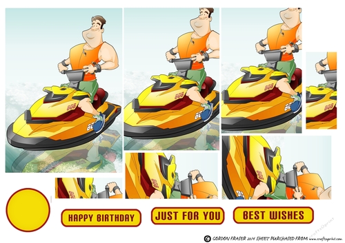 Jet Ski Dude Pyramid