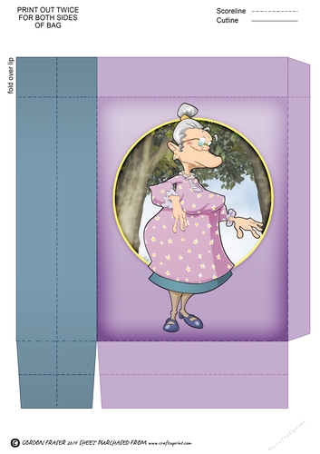 Granny Dudess Mini Gft Bag