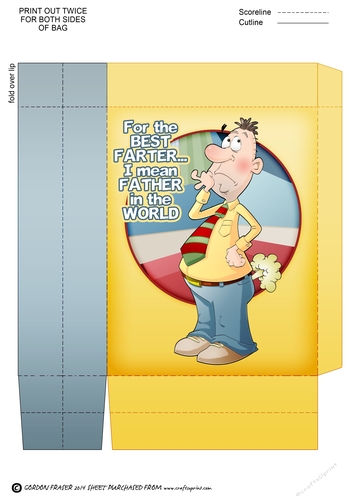 Father Farter Mini Gift Bag