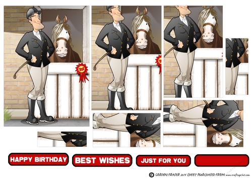Horse Rider Dude Pyramid