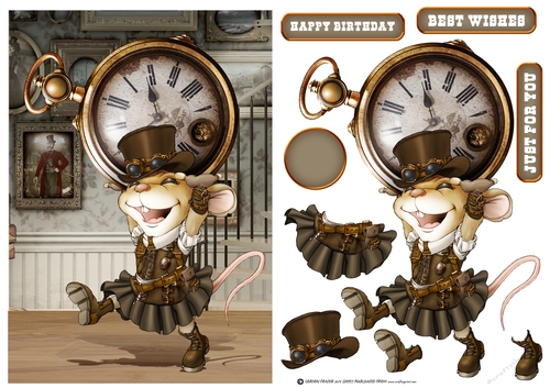 Mrs Steampunk Mouse