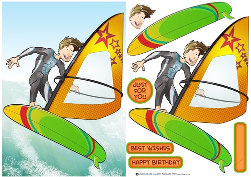 Wind Surfer Dude