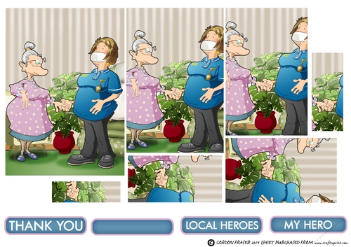 Thank You Care Worker Dudess Pyramid
