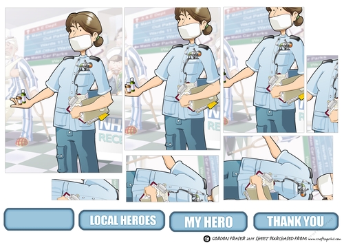Thank You Female Nurse Dudess Pyramid