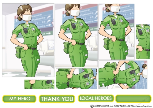 Thank You Female Paramedic Dudess Pyramid