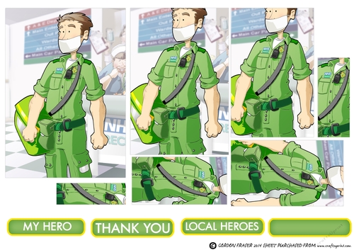Thank You Male Paramedic Dude Pyramid