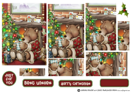 Christmas Bear Pyramid