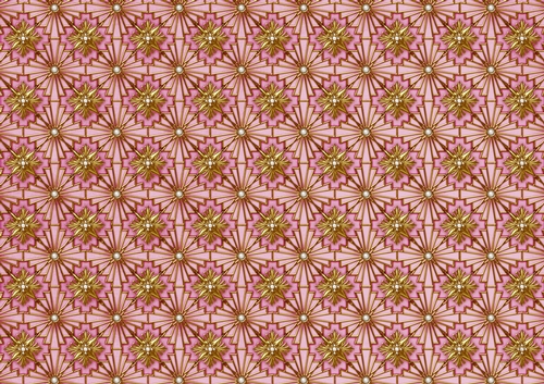 Lily Stars Paper Light Pink