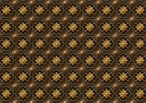 Lily Stars Paper Light Black