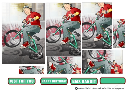 BMX Dude Aqua Pyramid