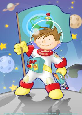 Space Boy A4.