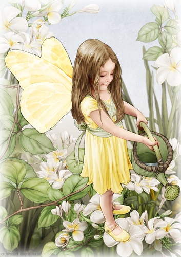 Forest Fairy Evie Yellow A4