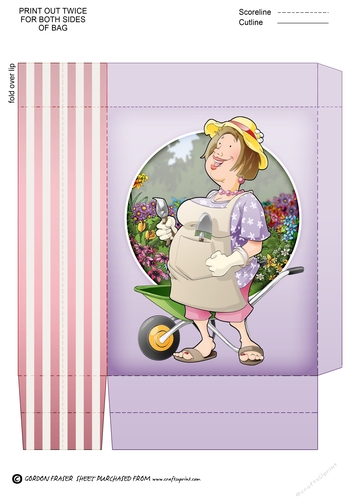 Gardening Dudess 3 Mini Gift Bag