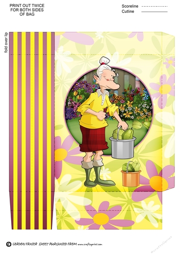 Gardening Dudess 4 Mini Gift Bag