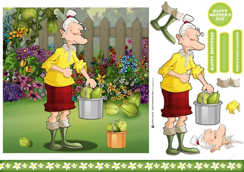 Gardening Dudess 4 7x7 Quick Card