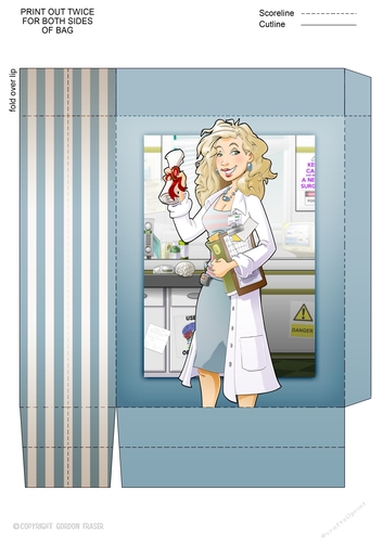 Graduation Dudess (Doctor) Mini Gift Bag