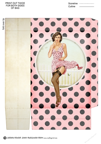 Eva Grace Mini Gift Bag Pink