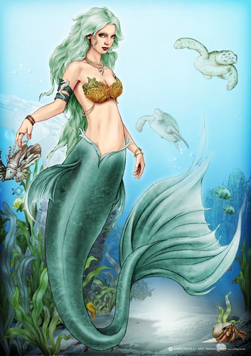 Oceania Mermaid A4 Aqua