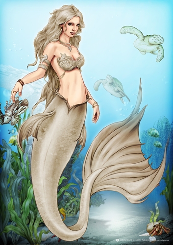 Oceania Mermaid A4 Cream