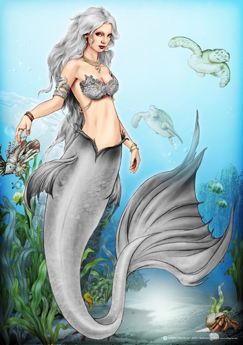 Oceania Mermaid A4 Silver