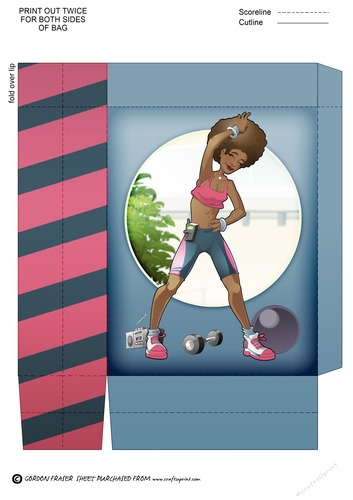 Get Fit Dudess 2 Mini Gift Bag