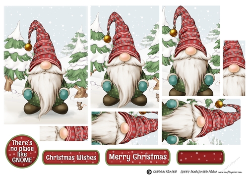 Alfred the Christmas Gnome Pyramid
