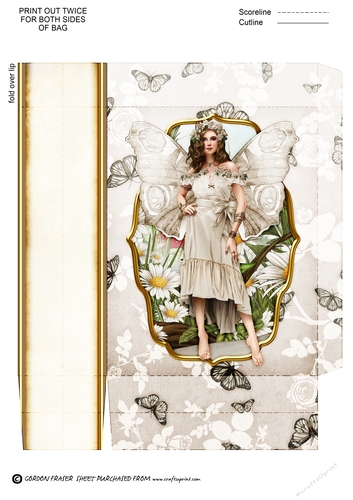 Forest Fairy Trina Cream Mini Gift Bag