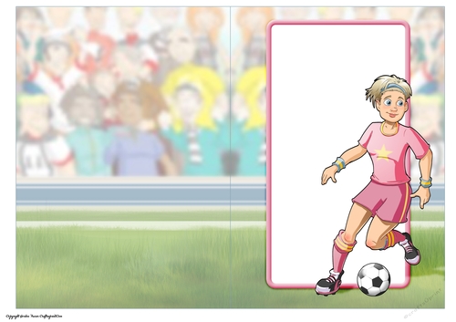 Womens Football Dudess Pink Strip Insert