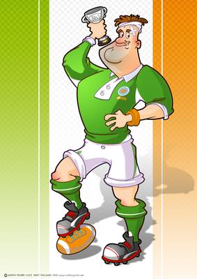 Rugby Dude Ireland A4