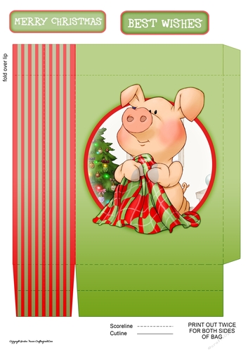 Pigs in Blankets Truffle Mini Gift Bag