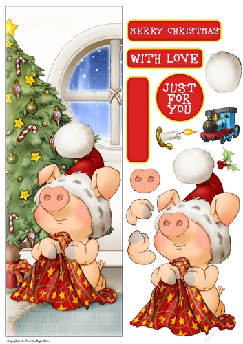 Pigs in Blankets Truffle Christmas Large DL