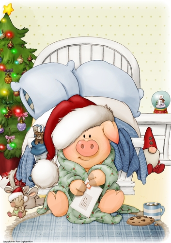 Pigs in Blankets Tootsie Christmas A4